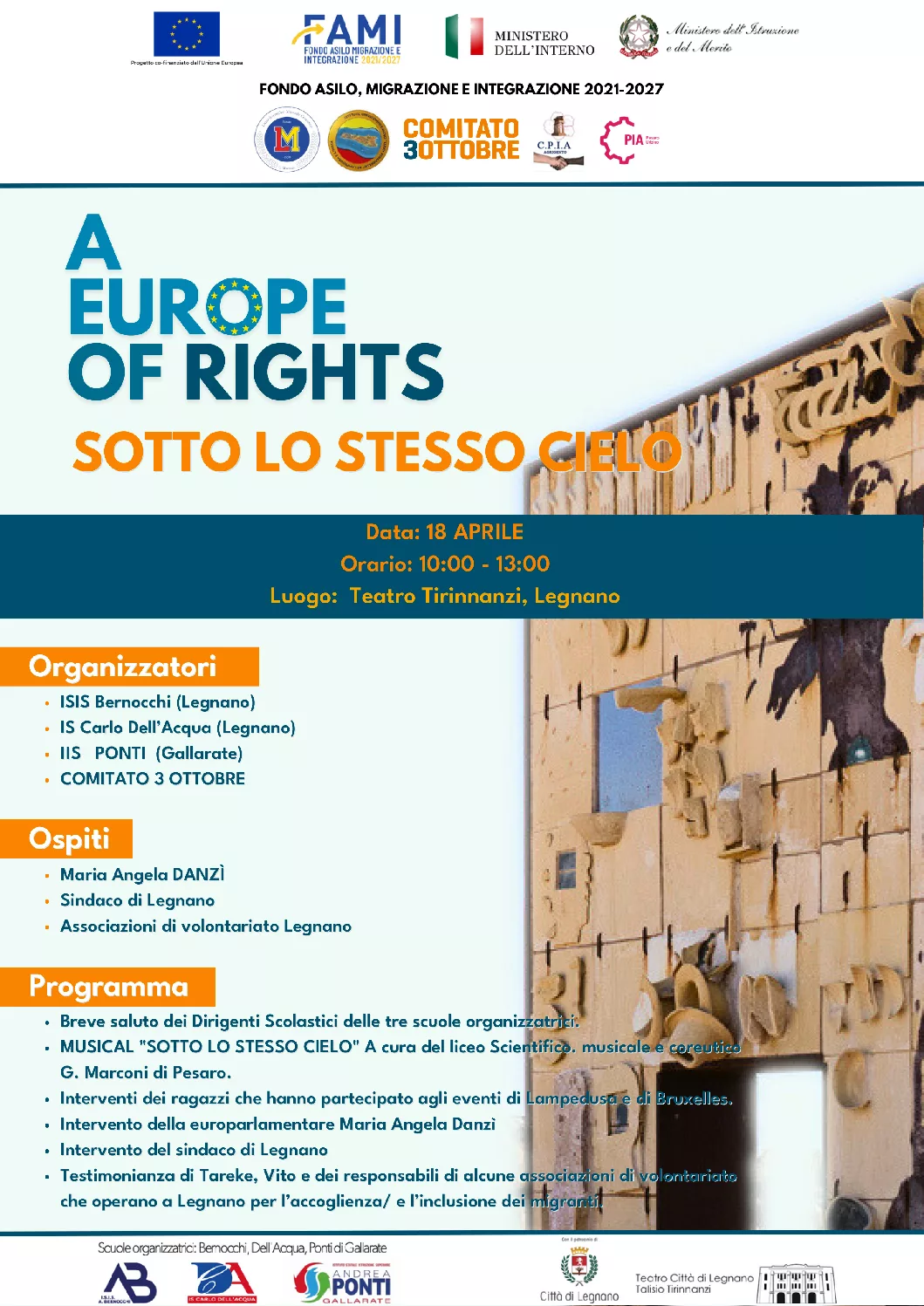 A Europe of Rights: Sotto lo Stesso Cielo