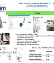 CAM Tornitura con Fusion 360 – Modulo 1 di 2